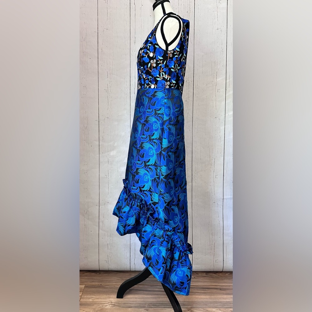 Belle Badgley Mischa Women’s Sandrine Dress Embroidered US 2  UK 6 - Picture 5 of 13